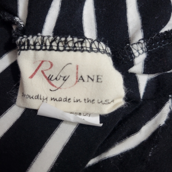 Ruby Jane Striped Mesh Back Tank Size 0 - Picture 6 of 8